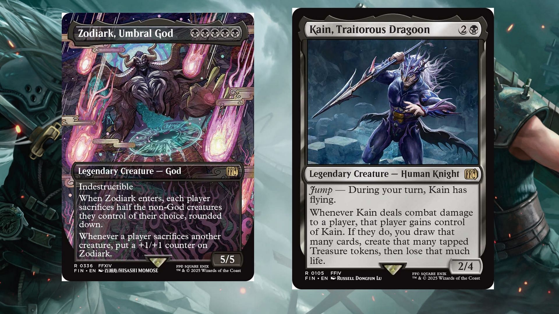 Do you know where your Dragoon went? Either off the side in Zodiark, or probably betraying the party again (Image via Wizards of the Coast)